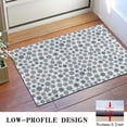 thumbnail image 3 of Blue Christmas Snowflake Pattern Door Rugs,Washable Non Slip Door Mats Indoor,Decorative Door Mats,Entry Mat Indoor for Entrance,Bedroom,Kitchen,Bathroom,16"x24", 3 of 6