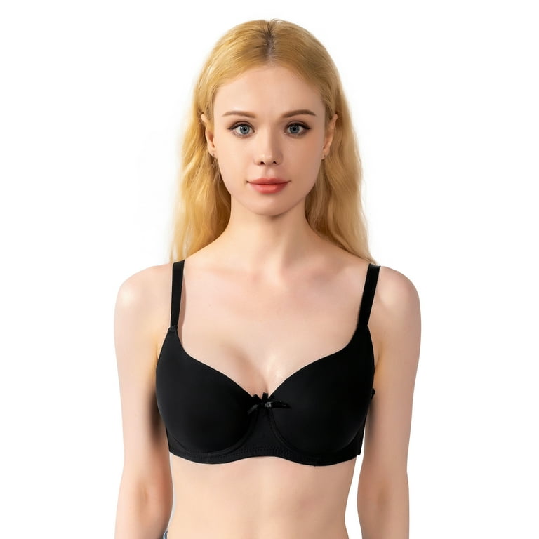Women Bras 6 Pack of T-shirt Bra B Cup C Cup D Cup DD Cup DDD Cup 34D  (A9283) 