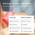 thumbnail image 6 of Lena 2-Pack - Original and Sensitive Small Cups, 6 of 8