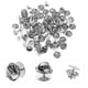 thumbnail image 5 of 50pcs Empate de embrague de mariposa tachuelas de alfileres en blanco con parte posterior del embrague (Chrome), 5 of 5