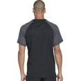 thumbnail image 3 of Dickies Dynamix Medical Scrubs Top for Men Crew Neck DK670, XS, Black, 3 of 5