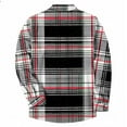 thumbnail image 3 of Cowsor Boy Button Down Shirt Kid Flannel Shirt Toddler Buffalo Plaid Shirt Boys Western Shirts Long Sleeve Shirt, 3 of 3