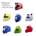 thumbnail image 3 of Cubierta De Casco De Moto Cubierta De Protección De Casco Esponjoso Divertido Para Esquí De Motocicleta Yuarrent AP006174-04, 3 of 6