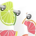 thumbnail image 3 of Lemons Or Oranges Black Out Curtains 72 Inch Length Curtains for Sliding Glass Doors Bedroom Living Room 2 Pack, 3 of 6