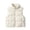 White, variant on StSilkitty Boys Girls Vest Zip up Sleeveless Stand Collar Jackets Outerwear Winter Outdoor Warm Vest with Pockets