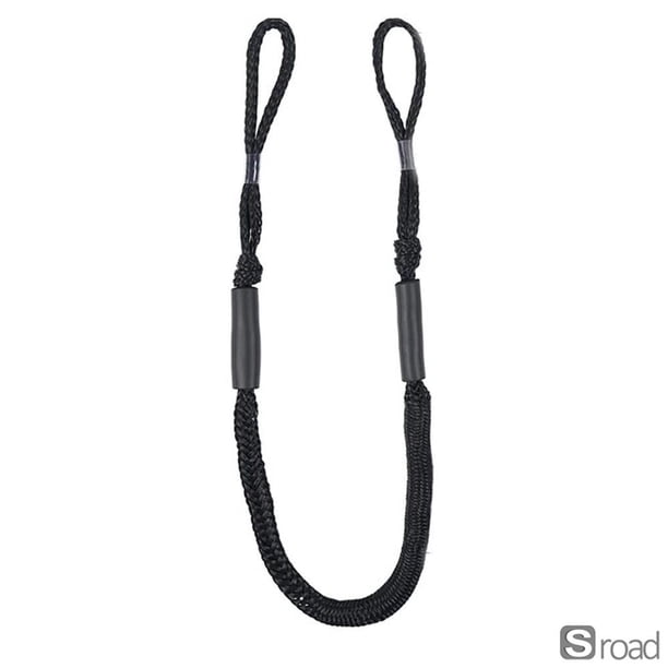 Línea De Amarre Elástica Para Muelle 4FT, Cuerda Marina Flotante Con Ganchos, Absorbe Impactos Para Barco, Jetski Y Kayak