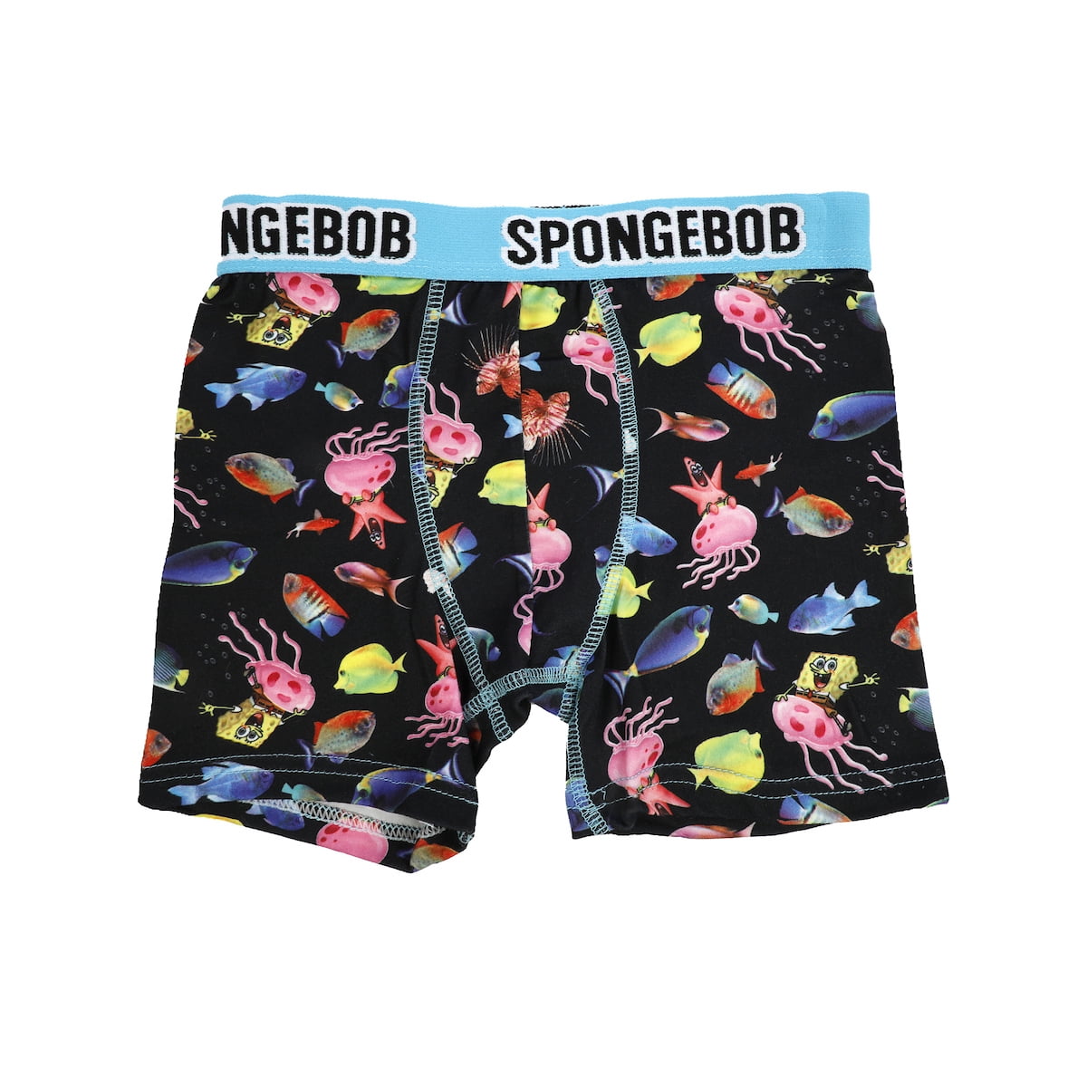Spongebob Squarepants Pack of 4 Youth Boys Boxer Briefs-10
