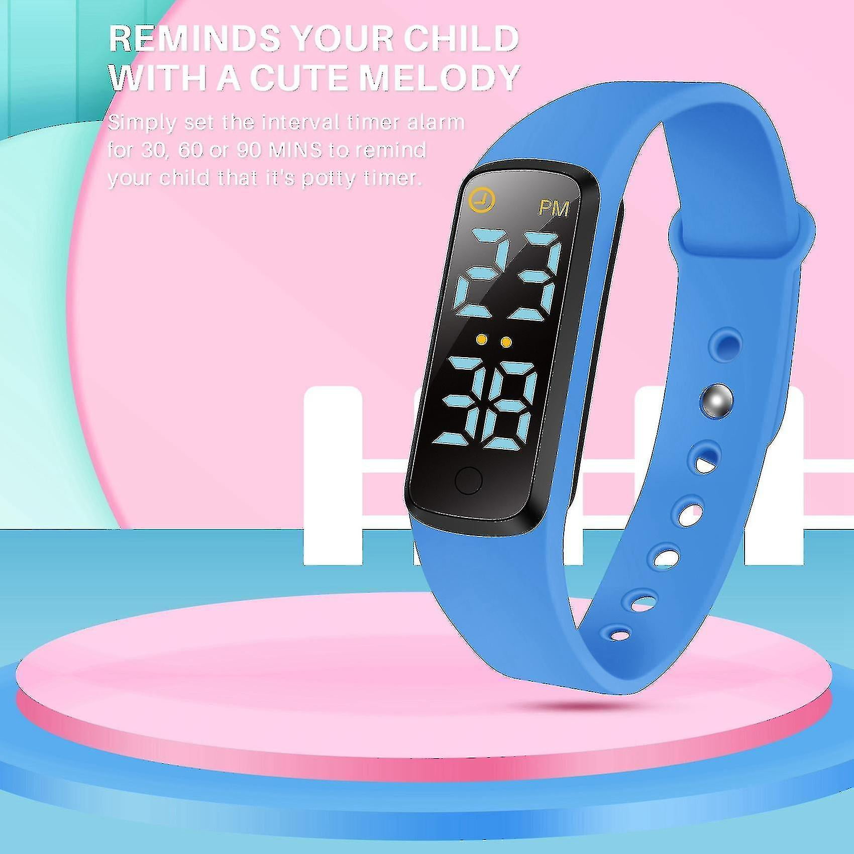 Potty Training Watch Water Resistant Baby Reminder Timer Urinal Trainer For Girls And led Disp Walmart