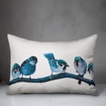 thumbnail image 3 of Creative Products Blue Birds on Branch 14x20 Indoor / Outdoor Pillow, 3 of 3
