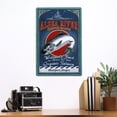 thumbnail image 2 of Waldport, Oregon, Vintage Sign, Chinook Salmon, Alsea River (12x18 Aluminum Art, Indoor Outdoor Metal Sign Decor), 2 of 5