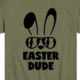 thumbnail image 3 of Instant Message - Easter Dude Bunny - Toddler And Youth Short Sleeve Graphic T-Shirt, 3 of 6