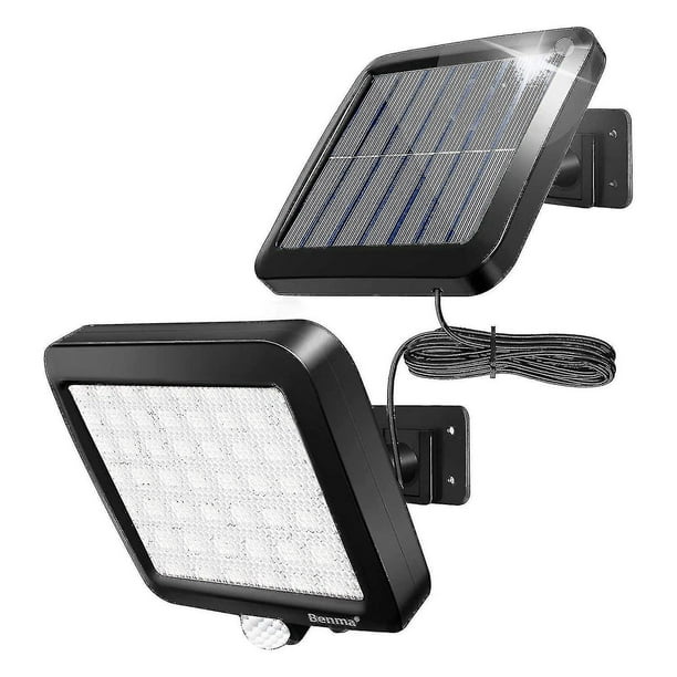Solar Outdoor Wall Lights, 56 Led 3 Lighting Modes Solar Powered Security Lamp Motion Sensor Waterpr