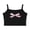 Black 3, variant on Michellecmm Women's Summer Cami Tops Cute Bow/Cherry Print Tank Tops Camisoles