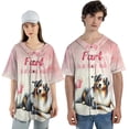thumbnail image 4 of Every Fart is Love Note Australian Shepherd Guilty Face Happy Valentine's All Over Print 3D Baseball Shirt Aussie Dog Lover Gifts Softball Sport - 01016, 4 of 6