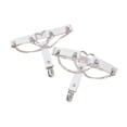 thumbnail image 3 of Rongfmy 2Pcs Thigh Garter Women Girls Leg Garter Belt for Daily Wear Cosplay Concert White, 3 of 9