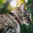 thumbnail image 2 of Tattoo Johnny Breakaway Cat Collar With Bell, Plastic Clip, Easy Adjustable, Tattoo Johnny Butterfly Girl, 8.5 to 12 Inches 0.5 Inch Wide, 2 of 4