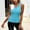 *Blue, variant on ClodeEU Women's Lace Trim Scoop Neck Tank Top, Slim Fit Sleeveless Basic Tee Black,Women's Plus L