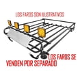 thumbnail image 3 of Canastilla Parrilla Auto Camioneta Nascar Extra Grande Gigan Negro, 3 of 9