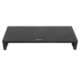thumbnail image 2 of Qiilu Wooden Stand LED LCD Computer Monitor Riser Desktop Organizer Display Bracket Rack, 2 of 15
