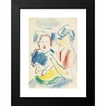 thumbnail image 2 of Ernst Ludwig Kirchner 11x14 Black Modern Framed Museum Art Print Titled - Woman with Child (1908), 2 of 5