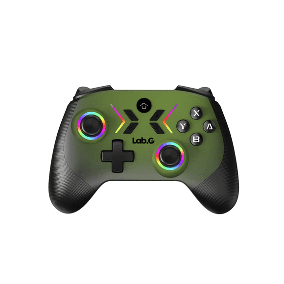 Control Inalámbrico Gamepad Para Nintendo Switch Joystick Lab.G Verde
