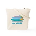 thumbnail image 2 of CafePress - 60Th Anniversary Cruise Tote Bag - Unisex Canvas Tote Bag, Beige, 1-Piece, 2 of 8