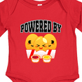 thumbnail image 4 of Inktastic Powered by Chicken Nuggets Boys or Girls Long Sleeve Baby Bodysuit, 4 of 5