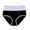 Black, variant on Bigersell Women Underwear Clearance Cheeky Underwear Women Cheeky Panty Style P-385 Nylon Brief Panties Thong Bikini Briefs Mid Waist Women Cheeky Panties Black 5Xl