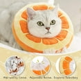thumbnail image 4 of FFIY Réglable Chat Cône Collier Doux, Mignon Chat Récupération Collier, Cônes de Chat après la Chirurgie pour Chatons, 4 of 5