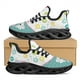 thumbnail image 1 of Zapatos planos con estampado de enfermera 3D, zapatillas médicas con degradado de personalidad, zapatos ligeros con cordones a la moda para mujer, 1 of 6