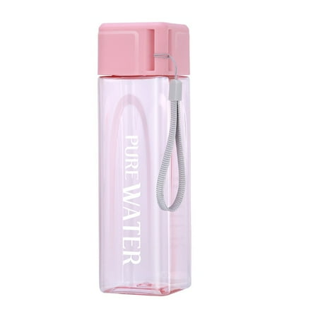 

480ml large capacity fashionable simple and personalized square sports cup Water Bottles