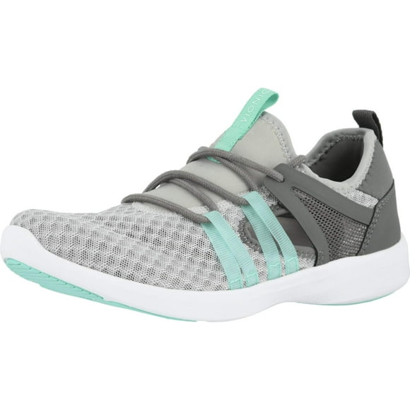 Vionic Women's Sky Adore Leisure Shoes - Everyday Walking Shoes with Concealed Orthotic Arch Support Grey 8.5 Medium US