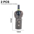 thumbnail image 2 of Juego de botellas de vino navideñas, 2 uds., decoraciones para fiesta de Navidad, 2 of 2