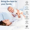 thumbnail image 5 of KOMFIT 800 Thread Count Duvet Cover set 100% Egyptian Cotton with Zipper Closure & Corner Ties 5 Pic Duvet Set Light Blue , Alaskan King (132x120), 5 of 5
