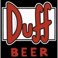 thumbnail image 2 of Men's The Simpsons Duff Beer Logo  Pull Over Hoodie Black 3X Large, 2 of 4