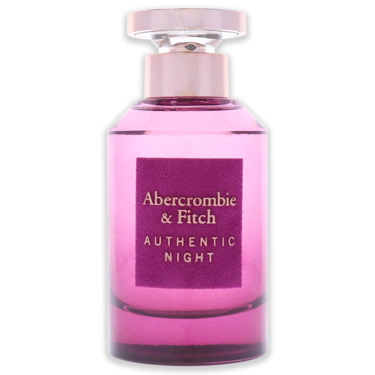 Abercrombie and Fitch Authentic Night for Women - 3.4 oz EDP Spray