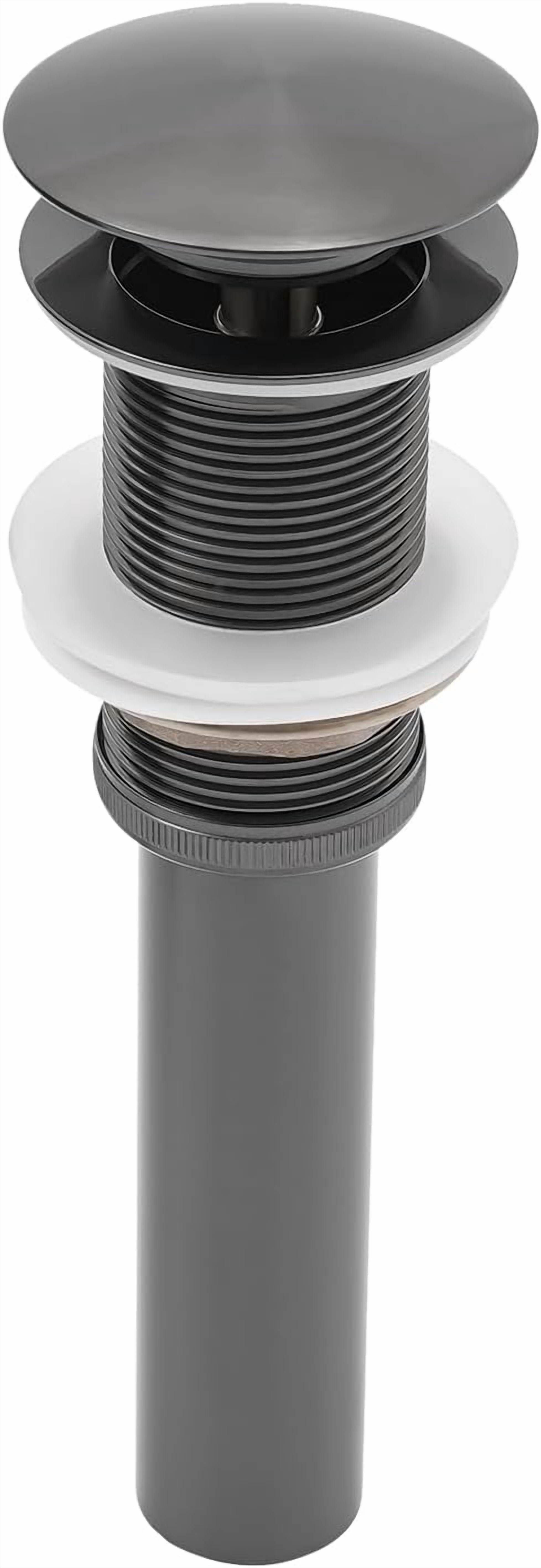 Bathroom Sink,Single Bowl Undermount Bathroom Wash Sink,Stainless Steel Kitchen Sink Rectangular Sink with Drain Pipe21.65x14.96x5.31in Black