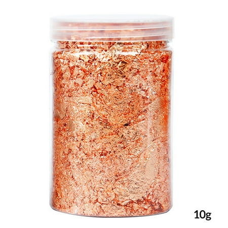 TureClos 10g Foil Paper Decorative Gift Box Packing Baking Tool Handicraft Making Accessory, Copper Foil Paper