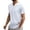 A1-White1242, variant on XIAONU Men's Notch V Neck T Shirt Short Sleeve Ribbed Knit Everyday Top