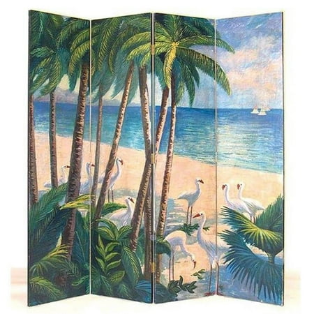 Wayborn Furniture 2216 64'' x 72'' Beach Screen Room Seperator
