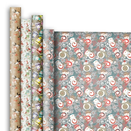 jillson roberts premium gift wrap jumbo roll assortment christmas designs 4 rolls - Walmart Christmas Wrapping Paper jillson roberts premium gift wrap jumbo roll assortment christmas designs 4 rolls - Walmart Christmas Wrapping Paper