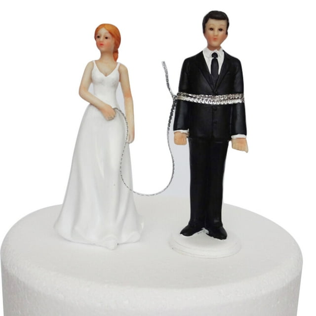 facefd Bound Couple Bride and Groom Decorations Cake Decorations Bride Bride Toppers Wedding Cake Toppers Wedding Couple Figurine Romantic Wedding Cake Topper