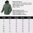 thumbnail image 4 of Chamarra Táctica Militar Capucha Térmica Contra Agua Hombre, 4 of 8