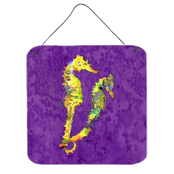 Seahorse Seahorse Aluminium Metal Wall Or Door Hanging Prints