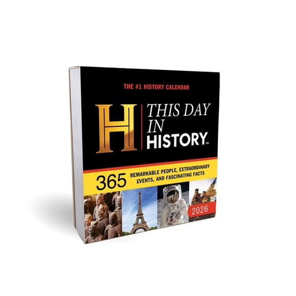 Moments in History(tm) Calendars 2026 History Channel This Day in History Boxed Calendar: 365 Remarkable People, Extraordinary Events, and Fascinating Fa, (Paperback)