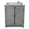 thumbnail image 3 of Bellaterra Home 31" Single vanity in Gray Ash finish top with Gray granite and round sink, 3 of 9