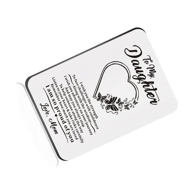 keepw Wallet Card Insert Decor Present Exquisite Stainless Steel Cash Pouch Cards Money Bag Ornament Girls Gifts Birthday Gift Daughter