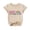 Beige, variant on Girls Stylish Graphic Tees With Prints Casual Shirts For Children Youth Top Back To School Age 2-13