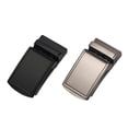 thumbnail image 1 of Tachiuwa 2pack Mens Automatic Belt Buckle Metal Rectangle Ratchet Belt Replacement, 1 of 8