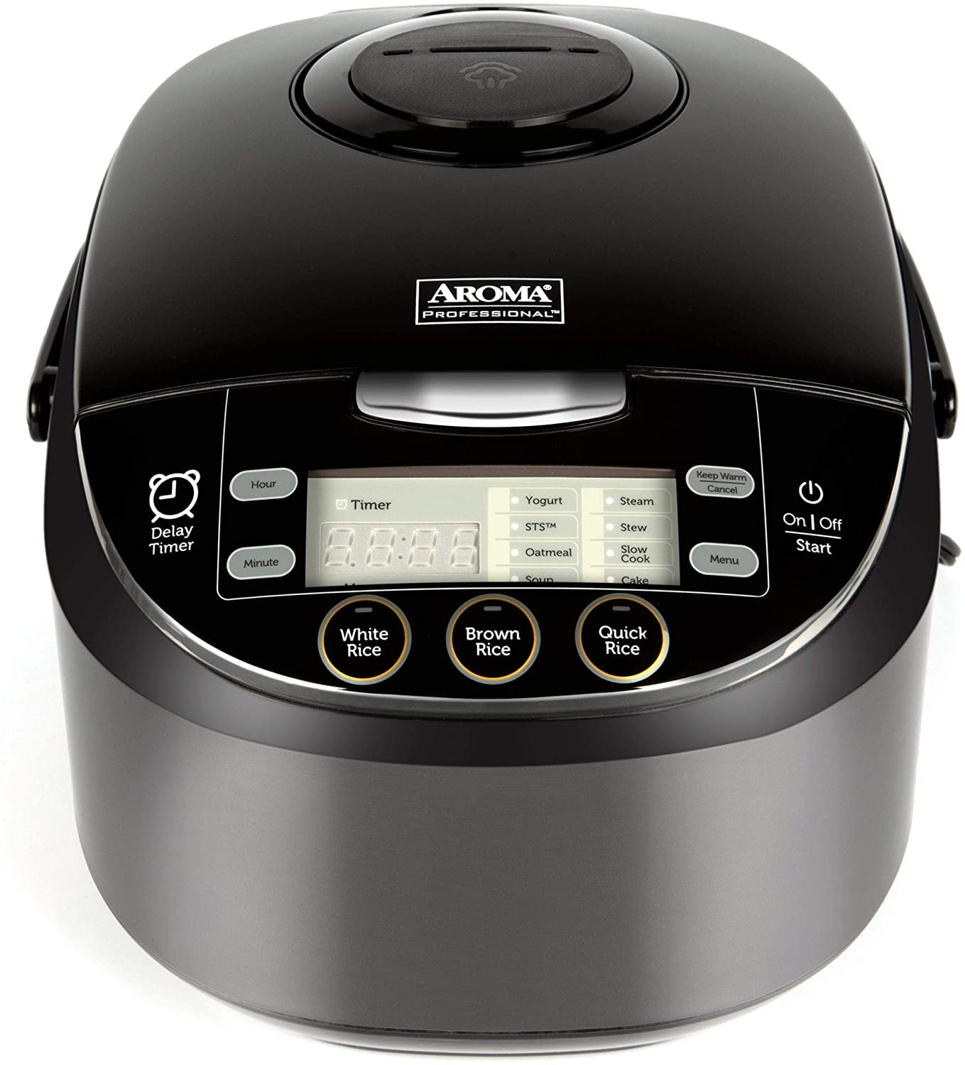 AROMA® Professional 12Cup (cooked), 3Qt. CoolTouch Digital Rice